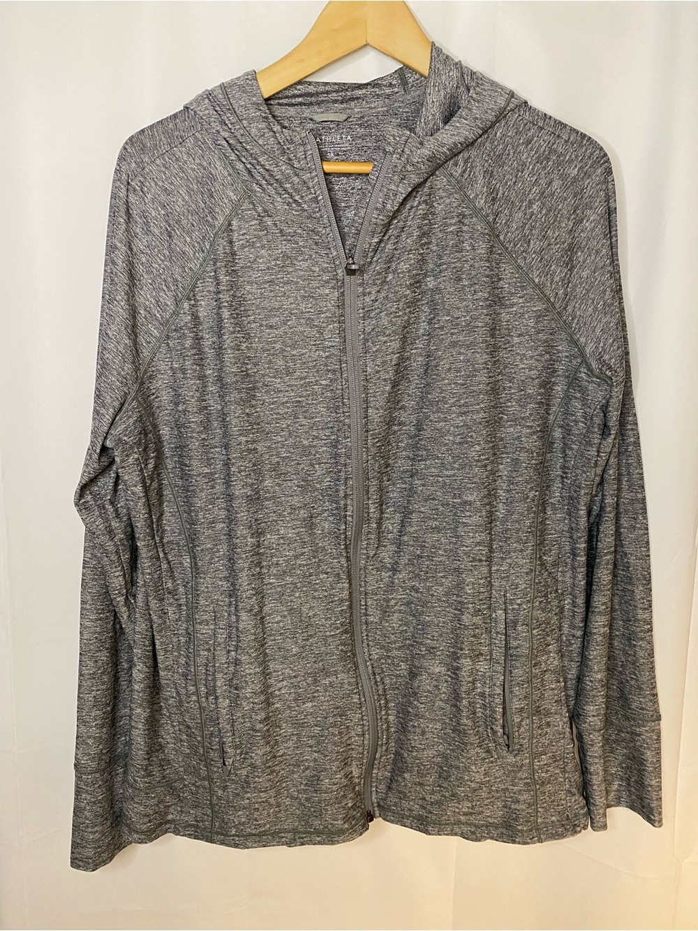 Athleta Pacifica Illume full zip hooded jacket women’s plus size 1X